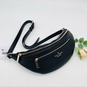 Kate Spade Leila Belt Bag Black